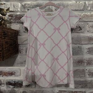 Beaufort Bonnet 4T pink bows dress